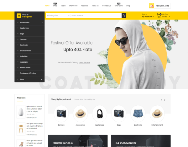 eDeals Ecommerce Website Design